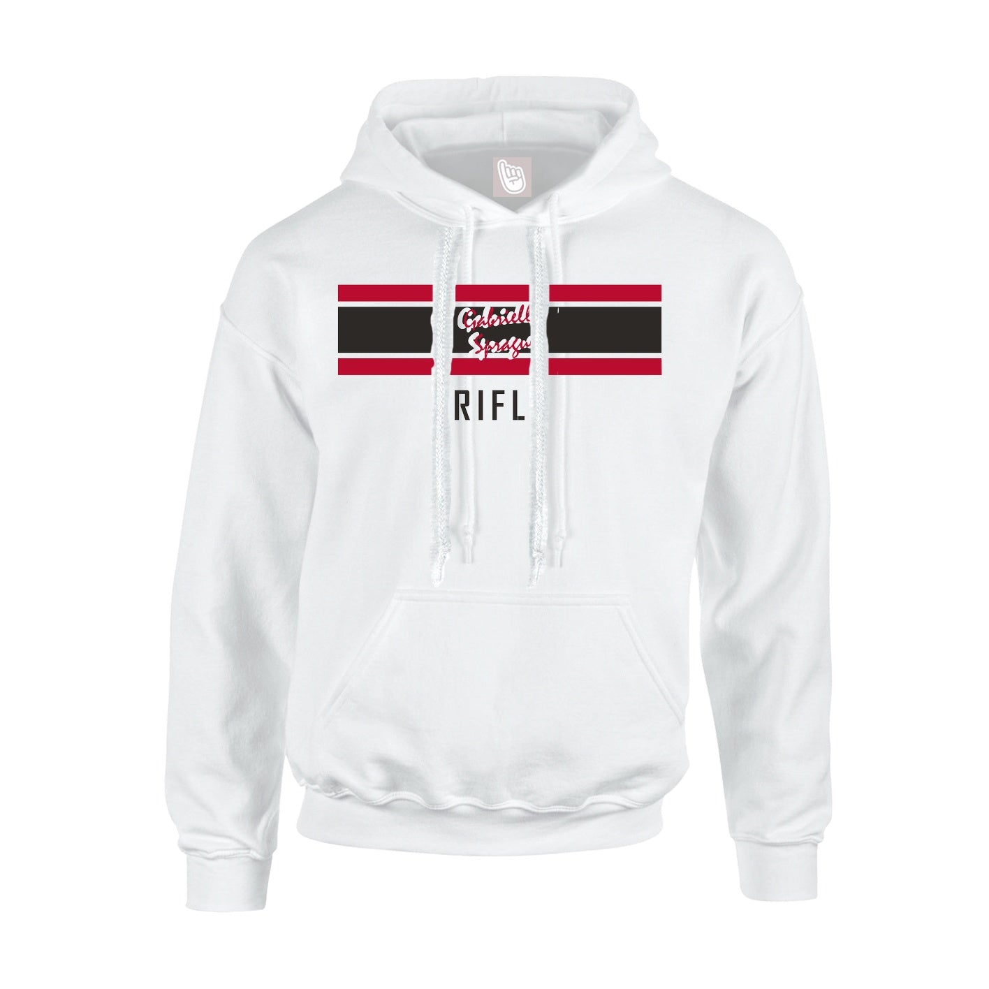 White NIL Club Hoodie
