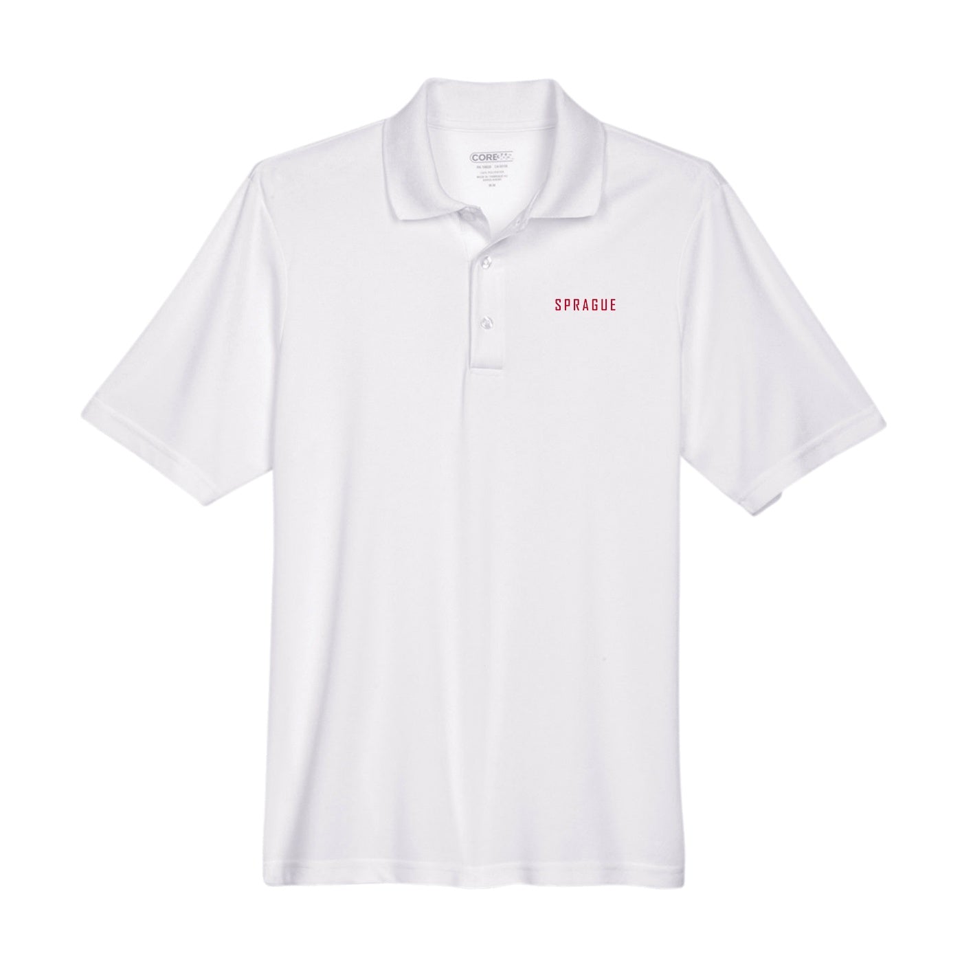 White Performance Polo