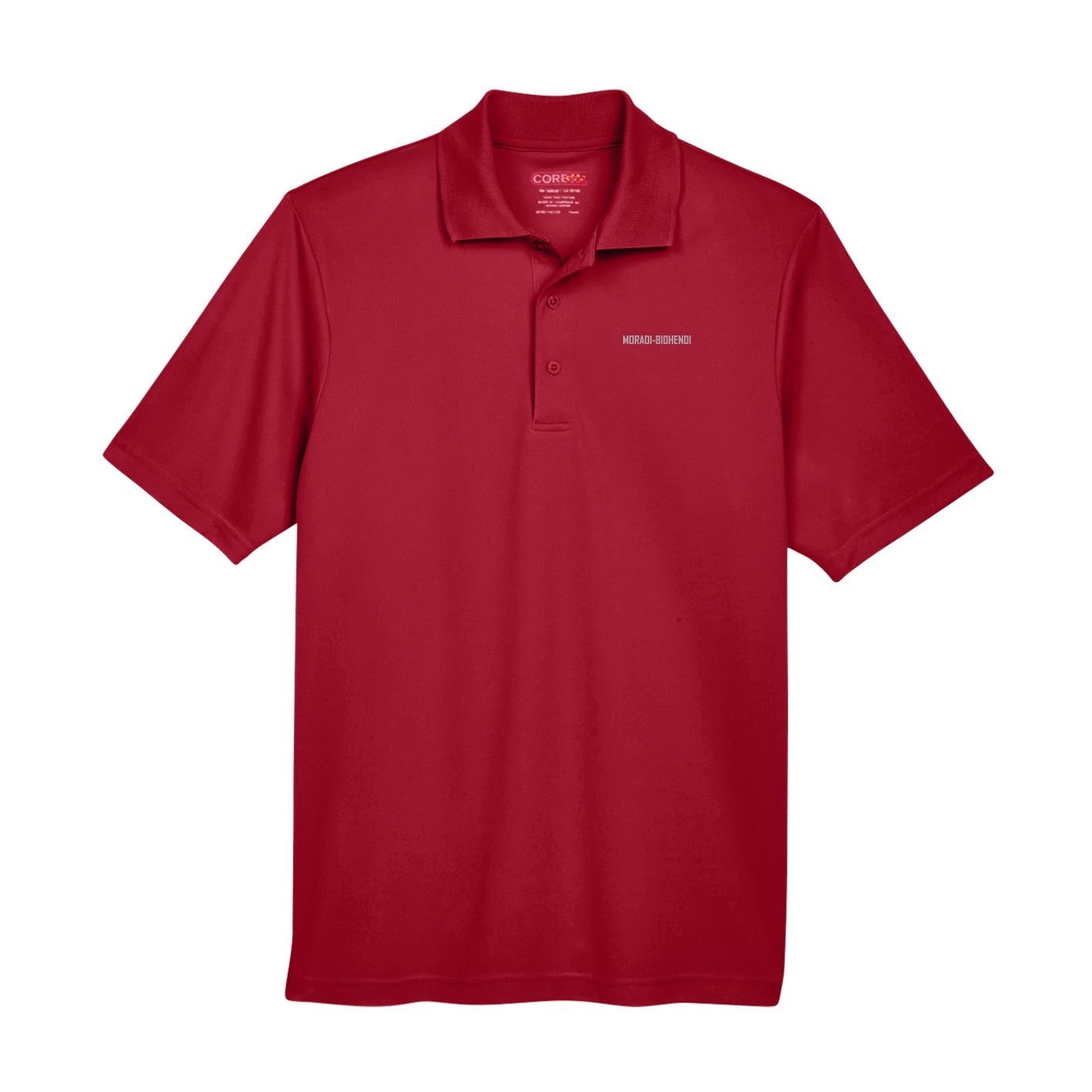 Red Performance Polo