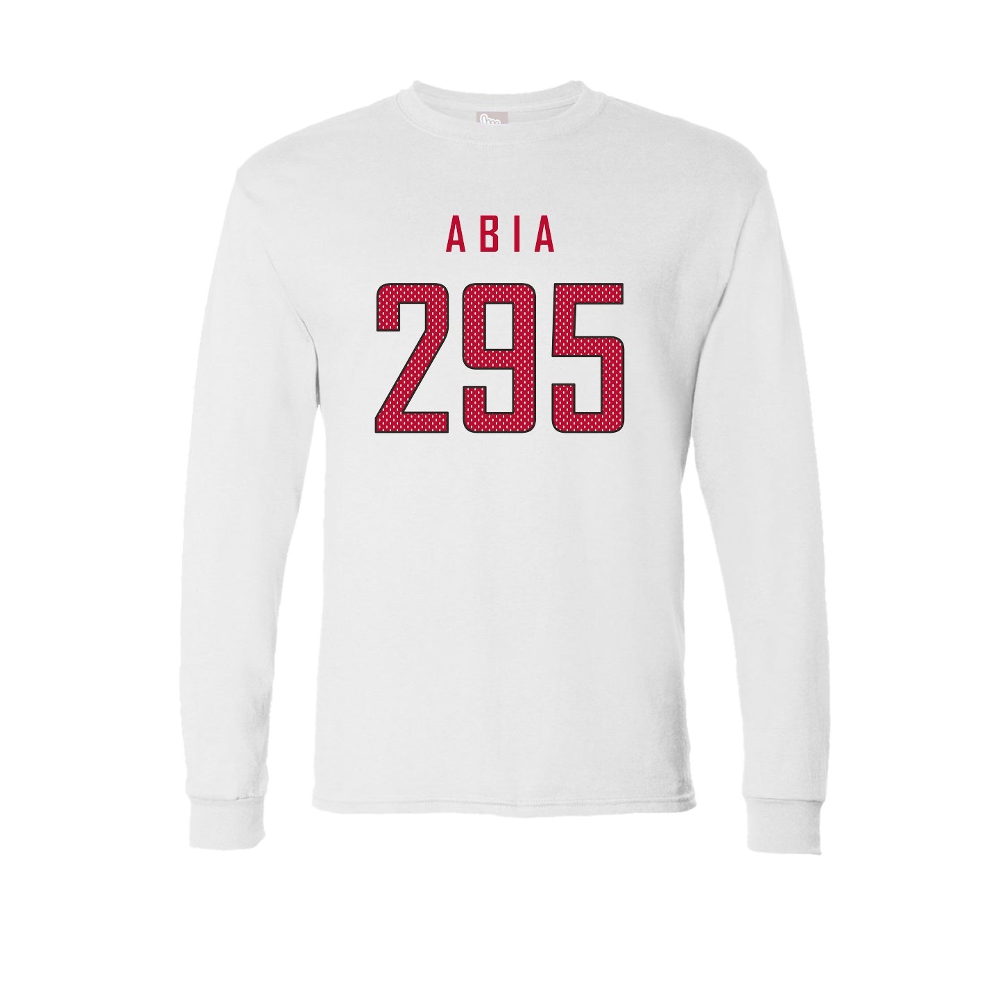 White NIL Club Long Sleeve Tee