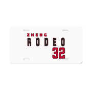Primary Aluminum License Plate