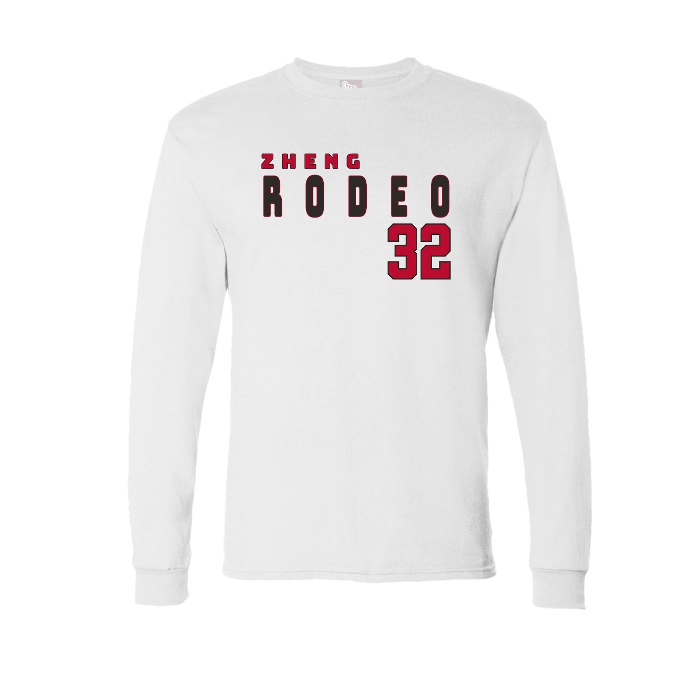 White NIL Club Long Sleeve Tee