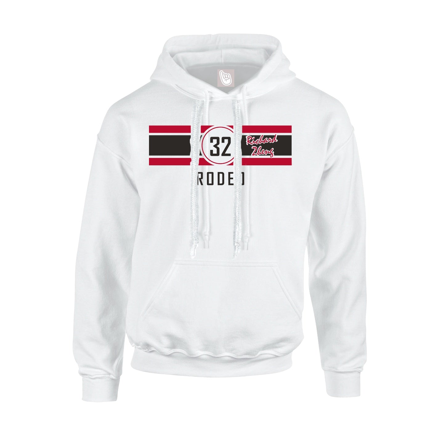White NIL Club Hoodie
