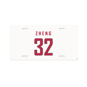 Primary Aluminum License Plate