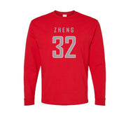 Red NIL Club Long Sleeve Tee