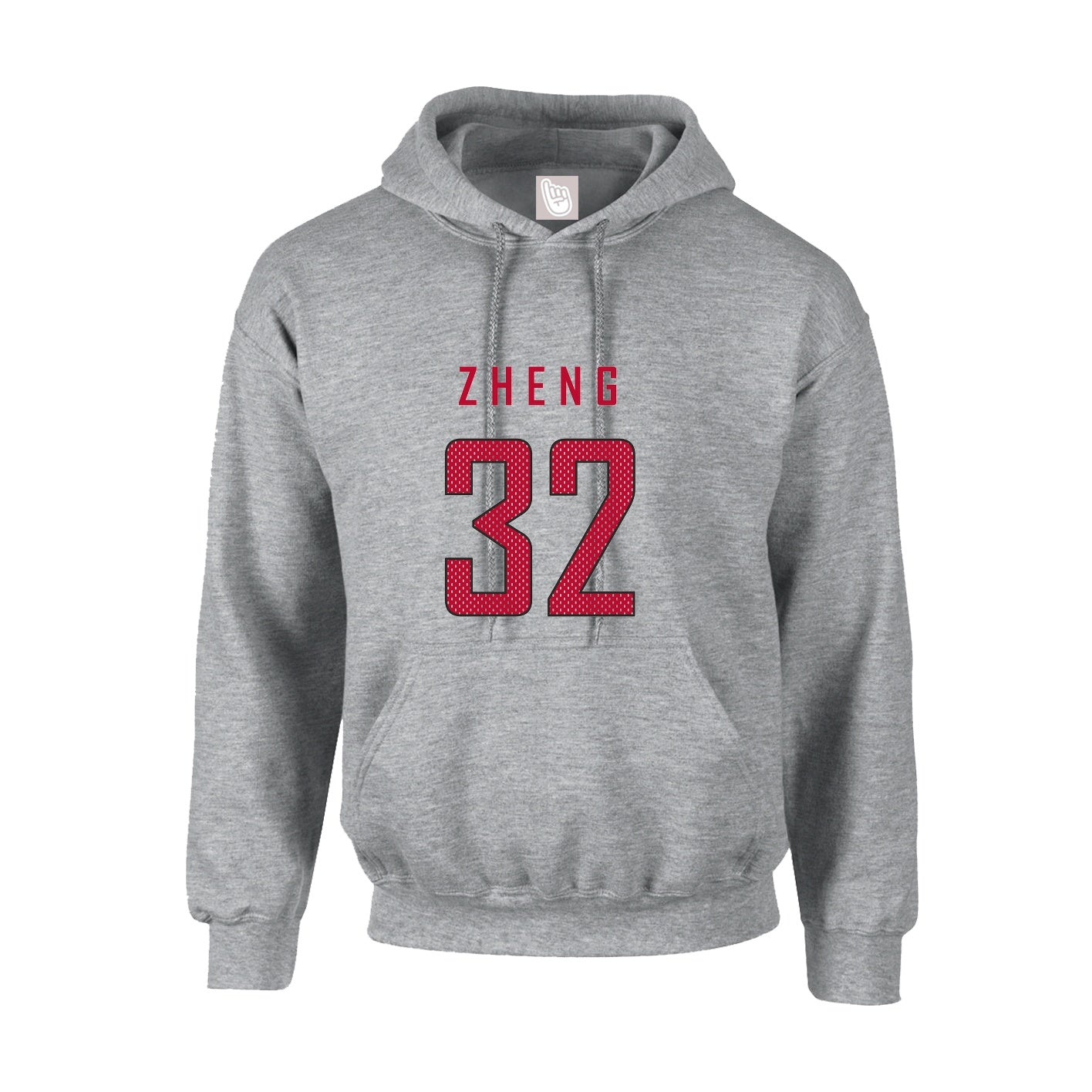 Light Grey NIL Club Youth Hoodie