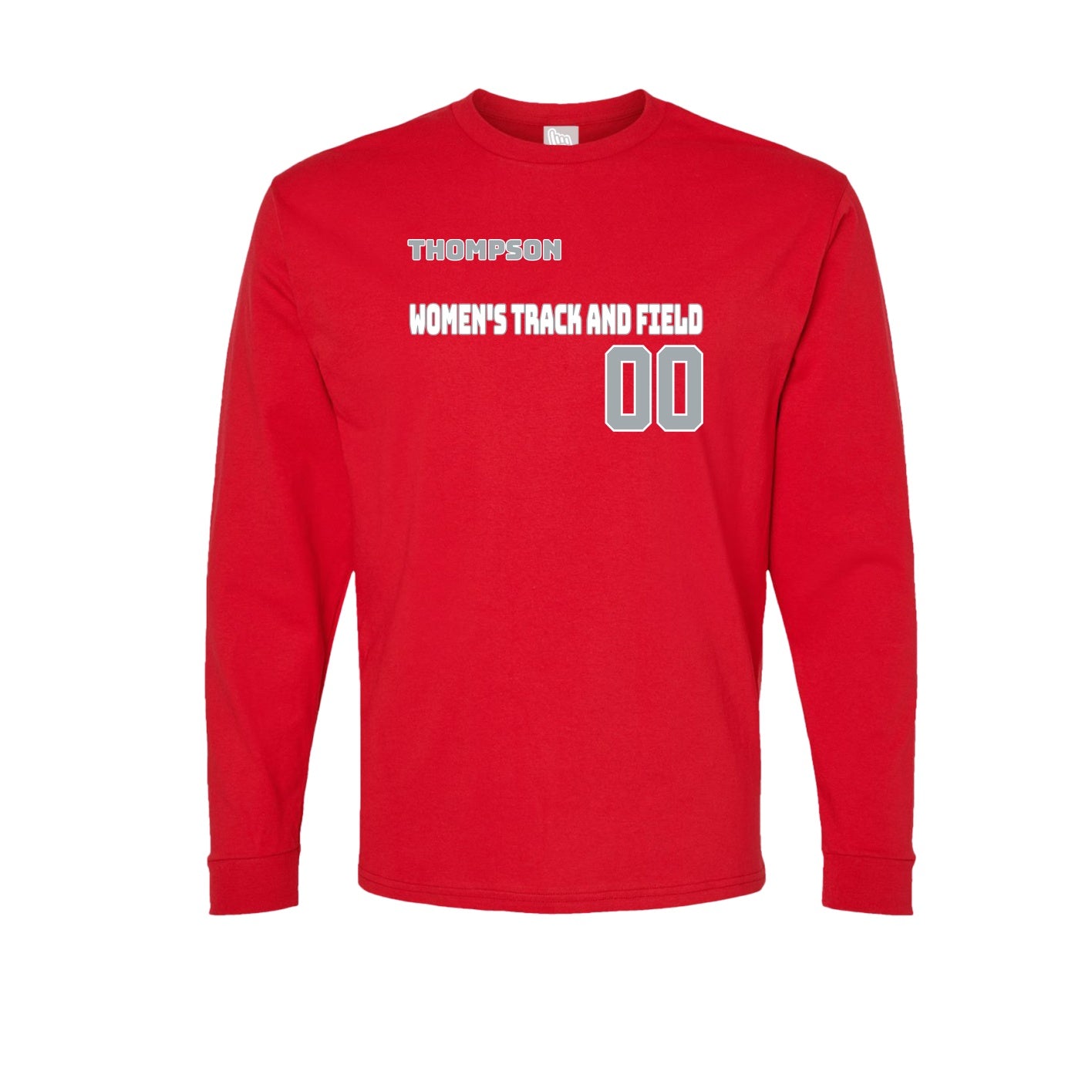 Red NIL Club Long Sleeve Tee