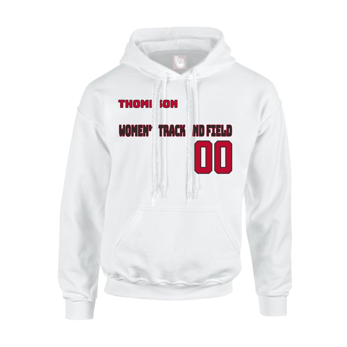 White NIL Club Hoodie