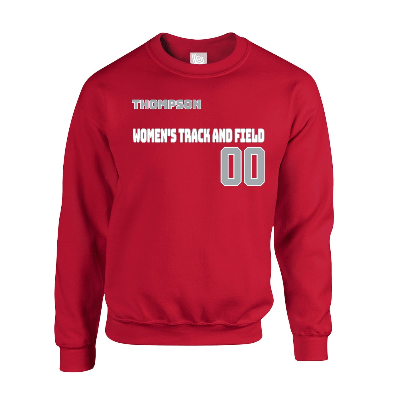 Red NIL Club Fleece Crew