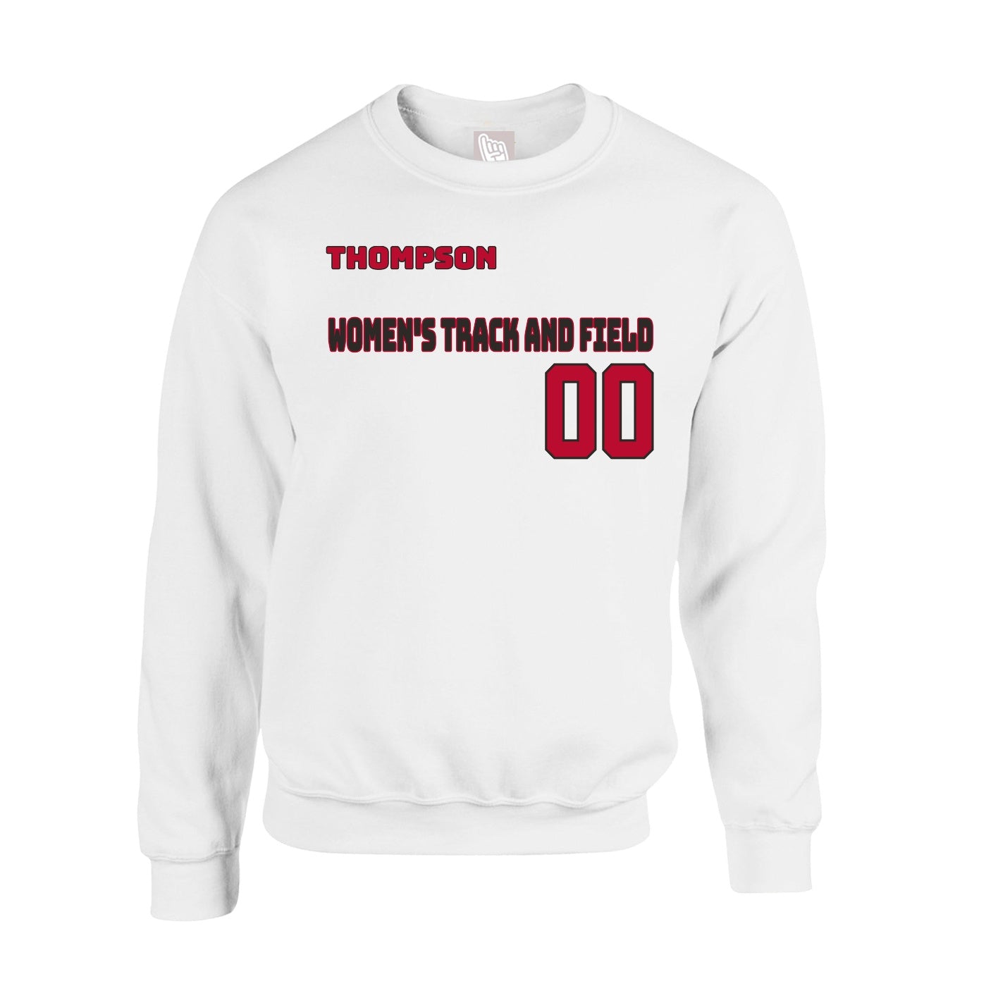 White NIL Club Fleece Crew