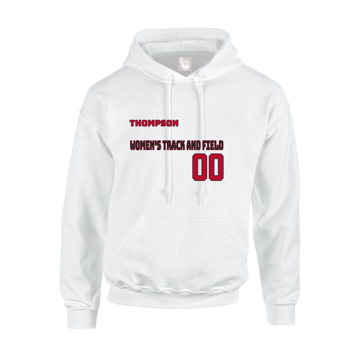 White NIL Club Youth Hoodie