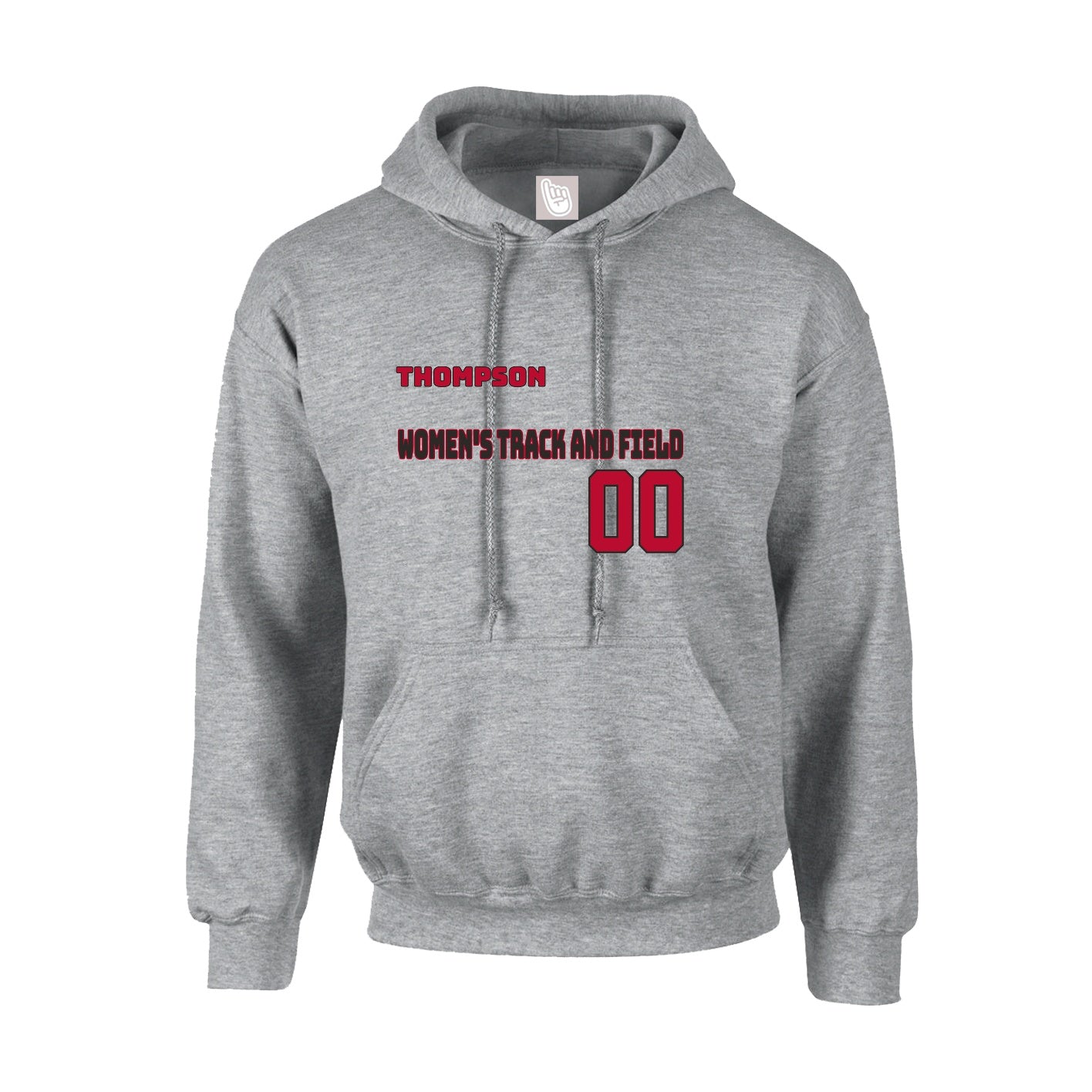 Light Grey NIL Club Youth Hoodie