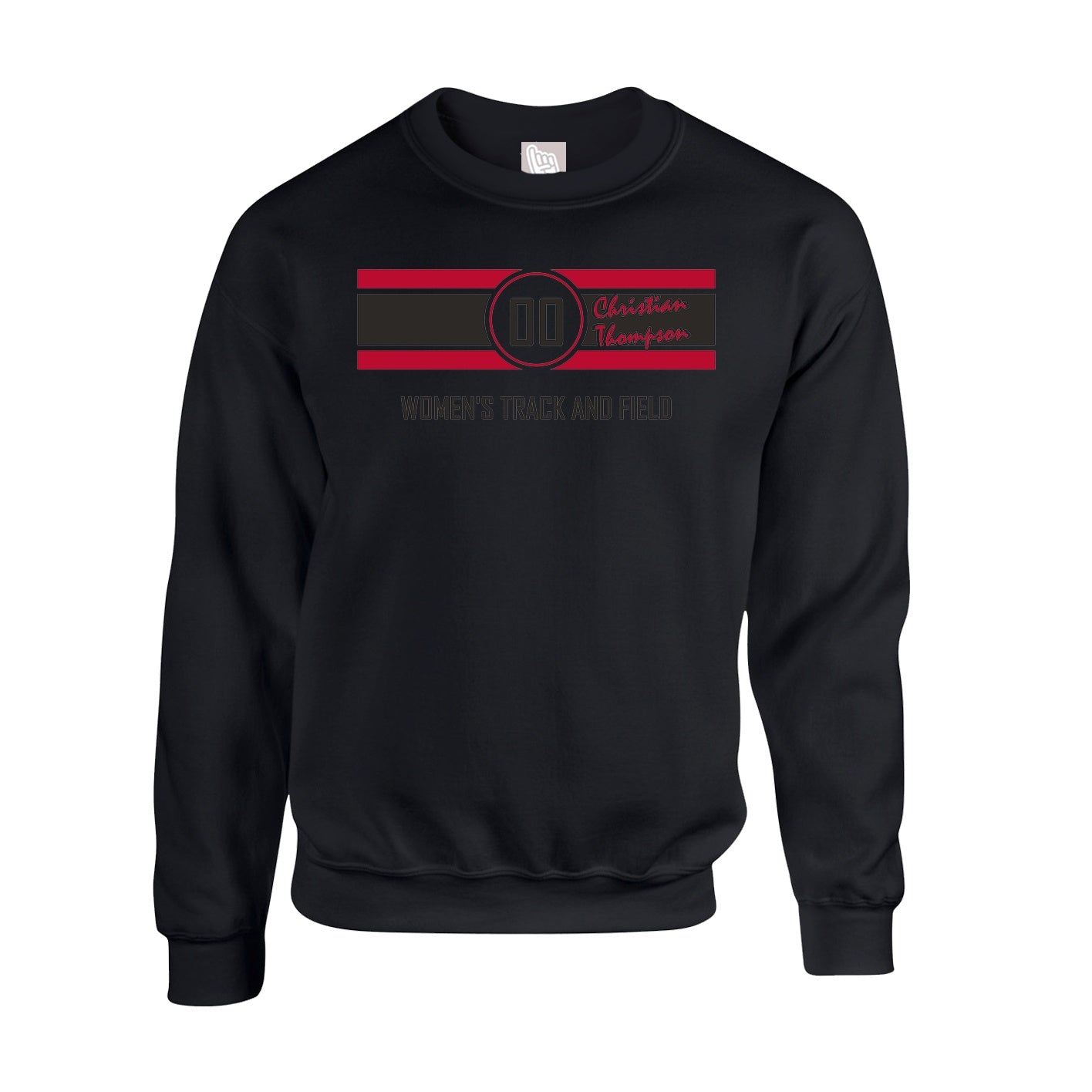 Black NIL Club Fleece Crew