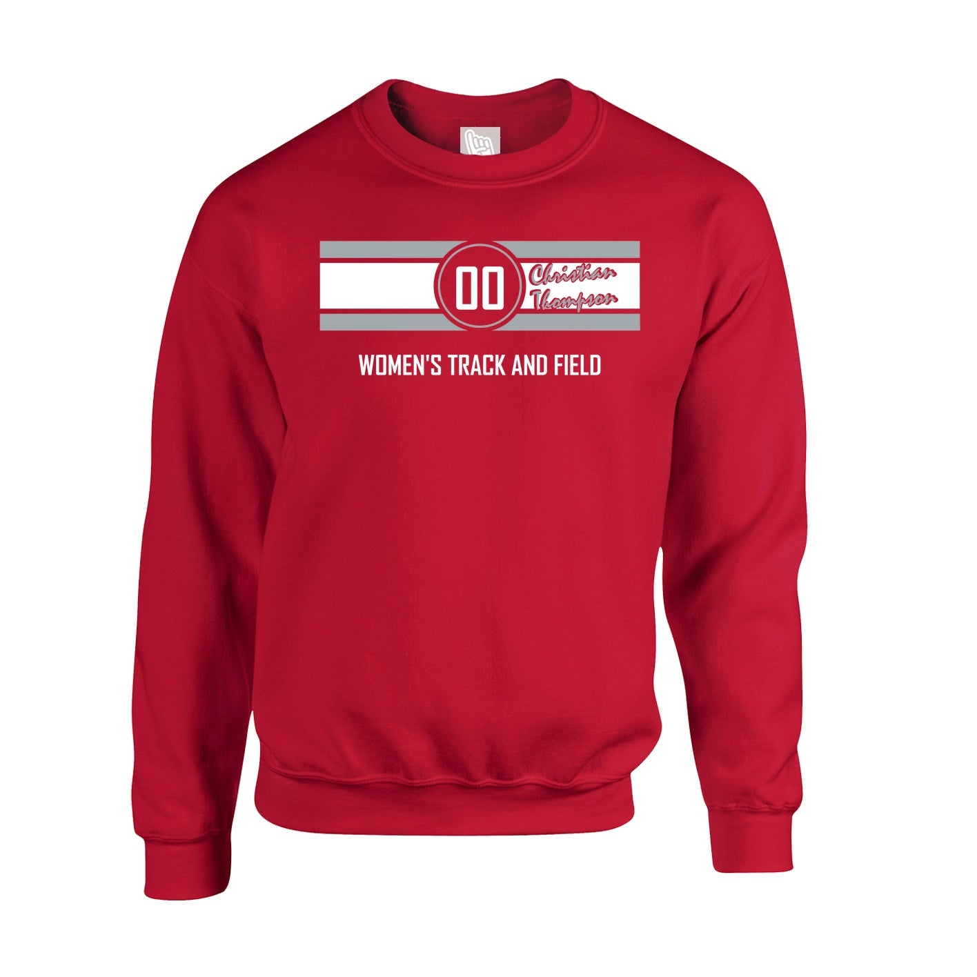 Red NIL Club Fleece Crew