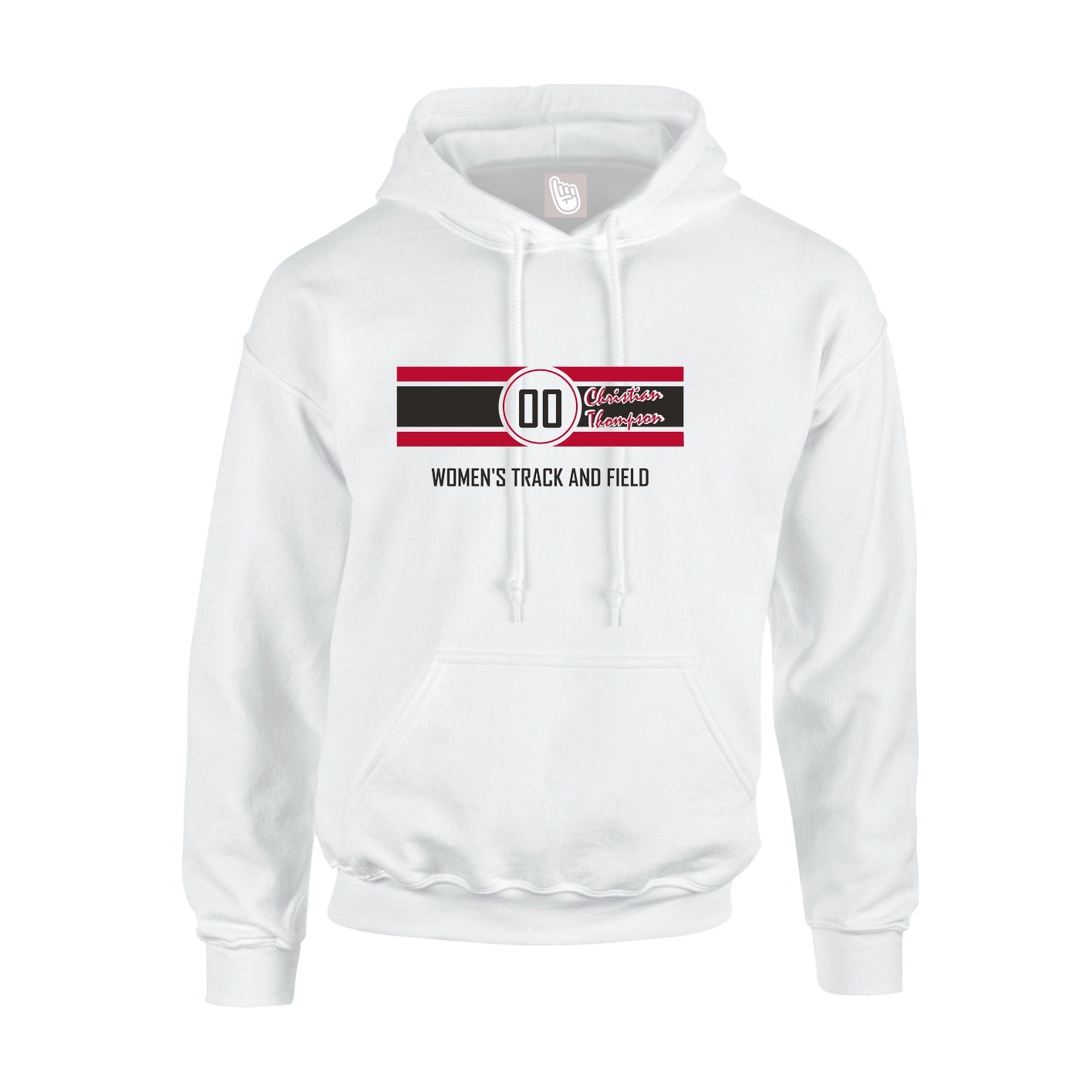 White NIL Club Youth Hoodie