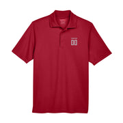 Red Performance Polo