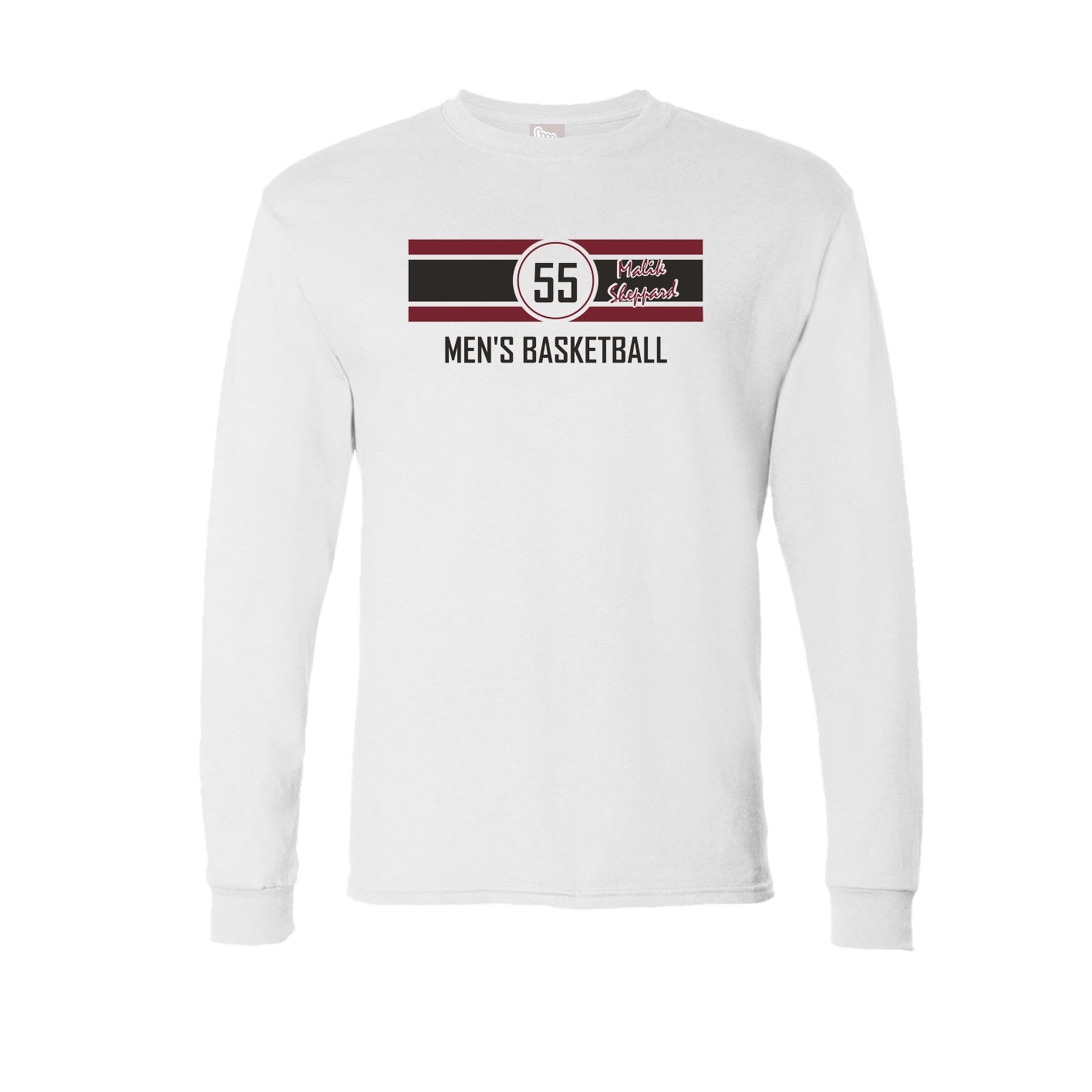 White NIL Club Long Sleeve Tee