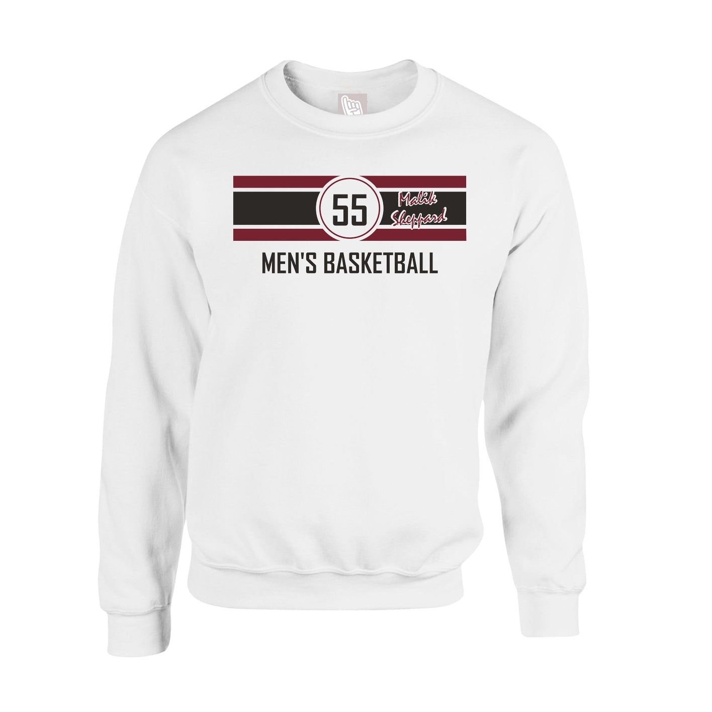 White NIL Club Fleece Crew