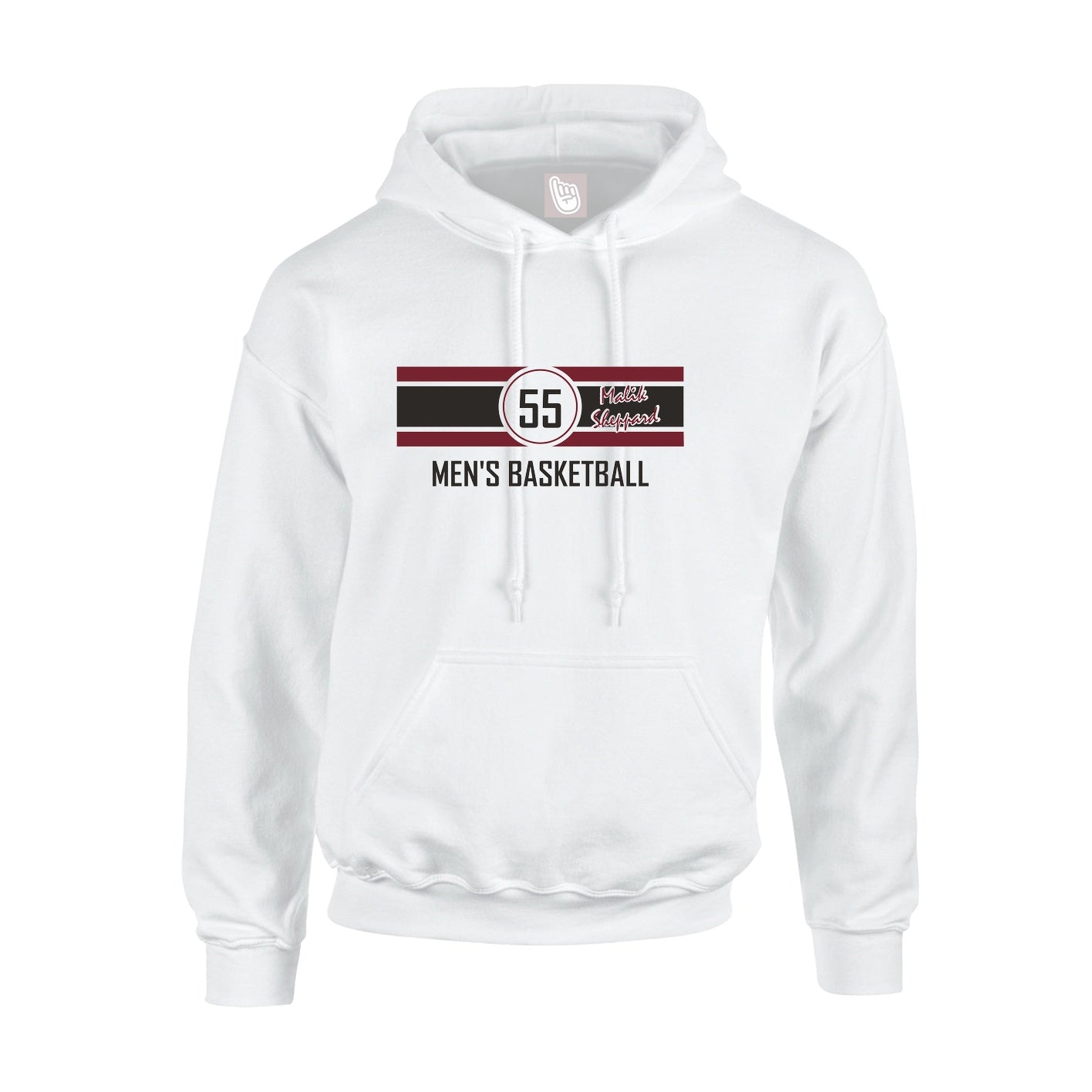 White NIL Club Youth Hoodie