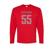 Red NIL Club Long Sleeve Tee